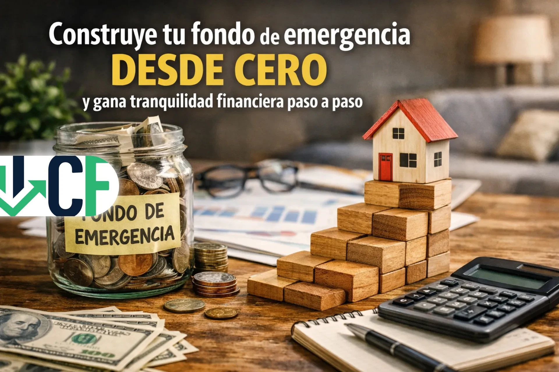 Construye tu fondo de emergencia desde cero y gana tranquilidad financiera paso a paso
