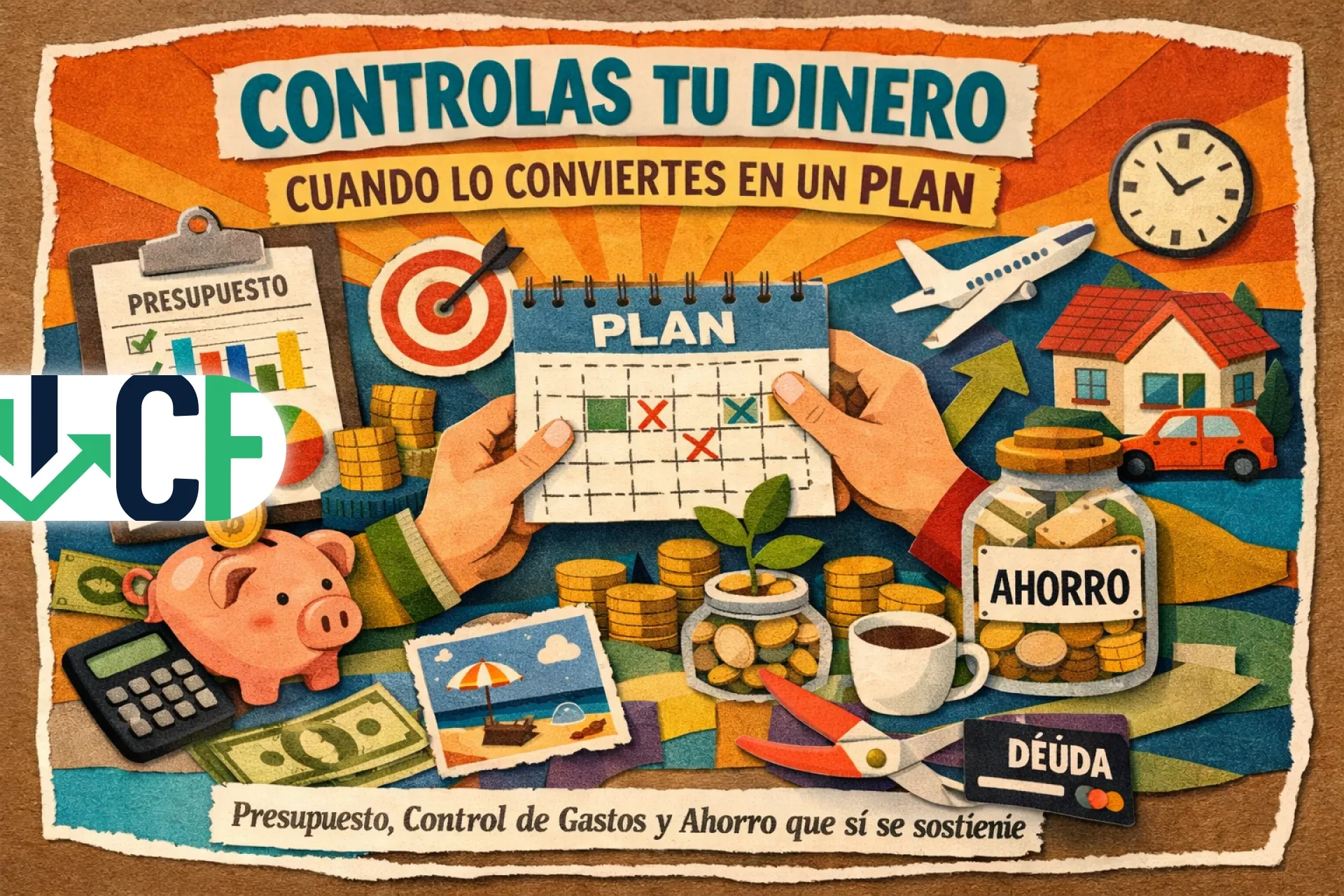 Controlas tu dinero cuando lo conviertes en un plan: presupuesto, control de gastos y ahorro que sí se sostiene