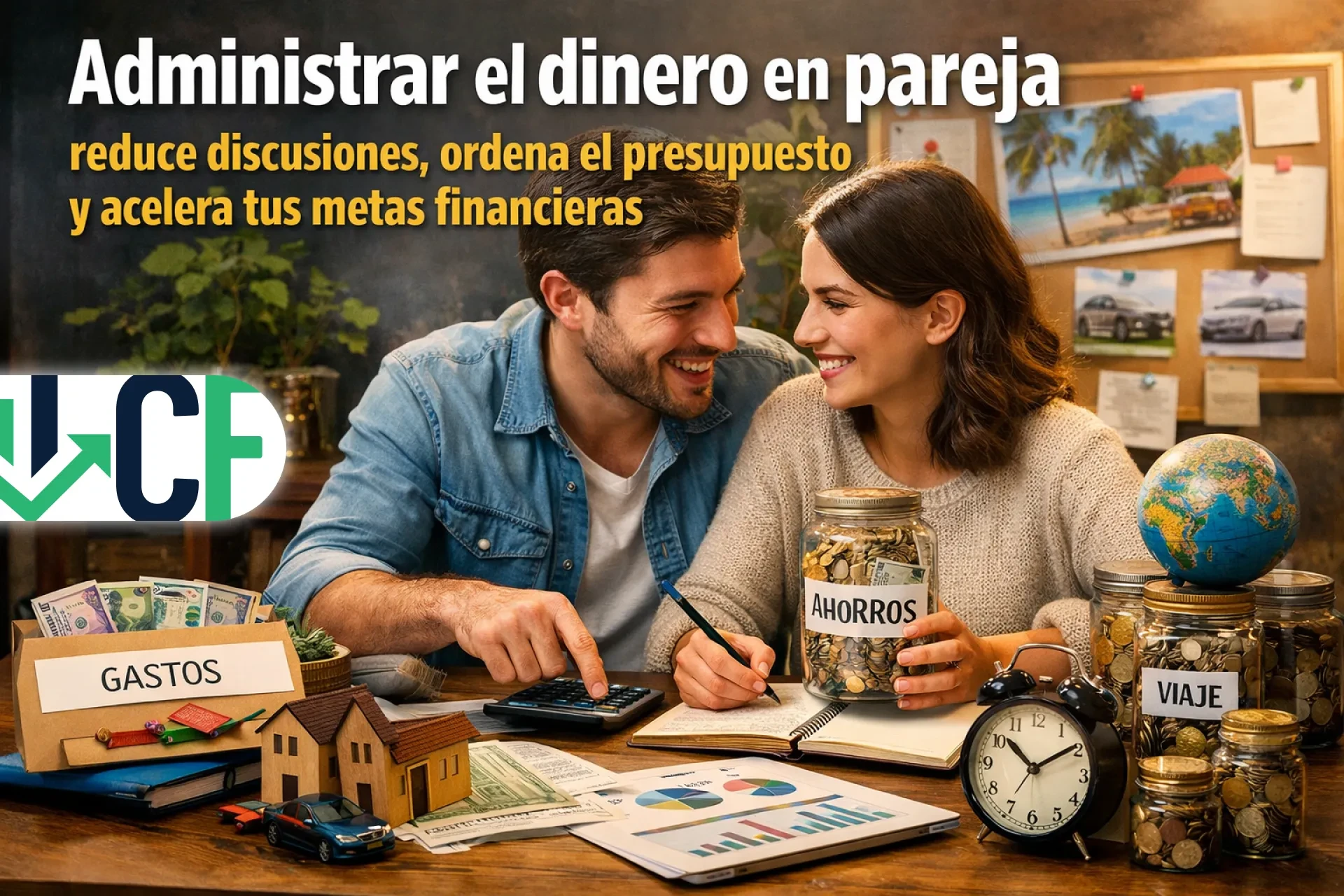 Administrar el dinero en pareja reduce discusiones, ordena el presupuesto y acelera tus metas financieras