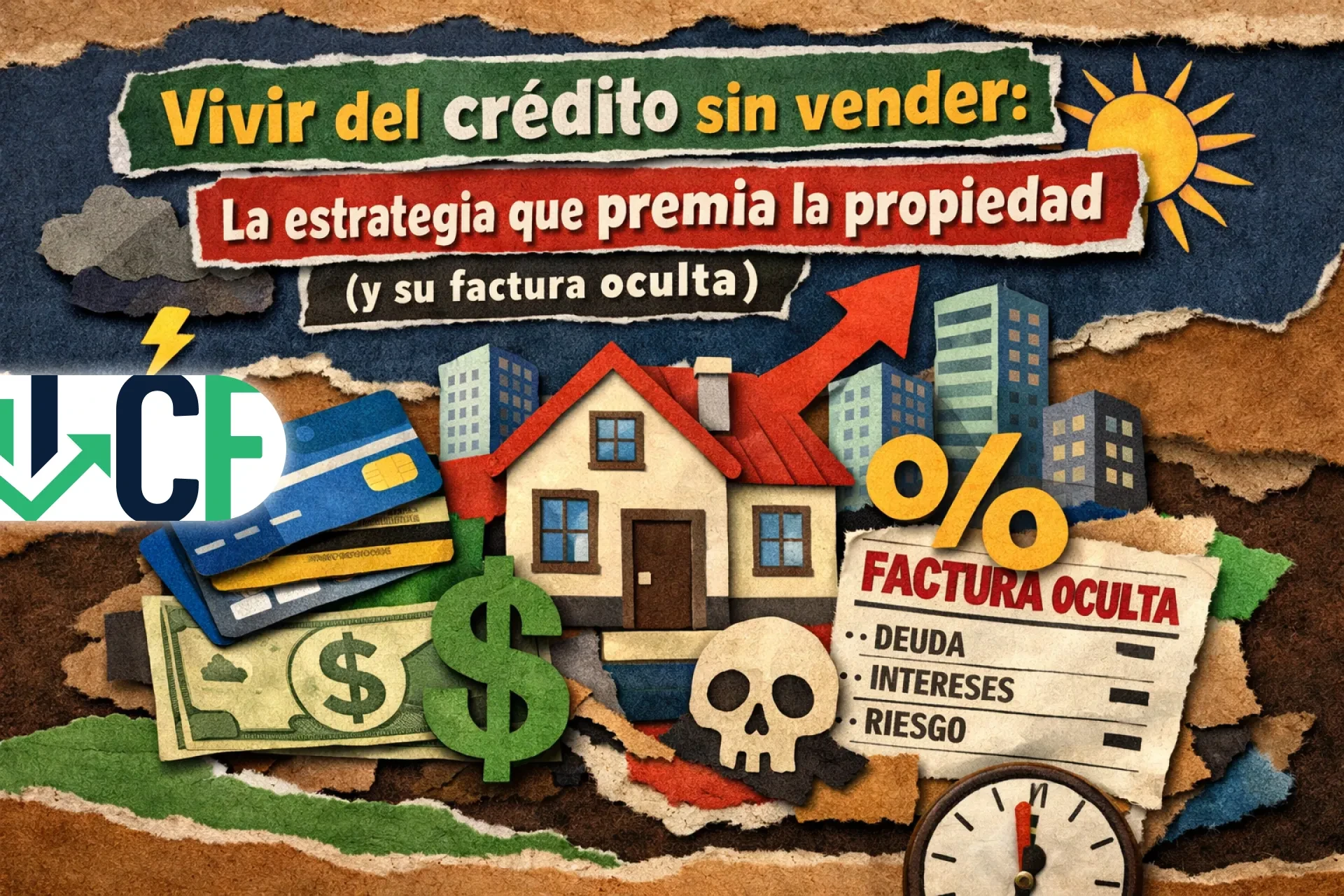 Vivir del crédito sin vender: la estrategia que premia la propiedad (y su factura oculta)