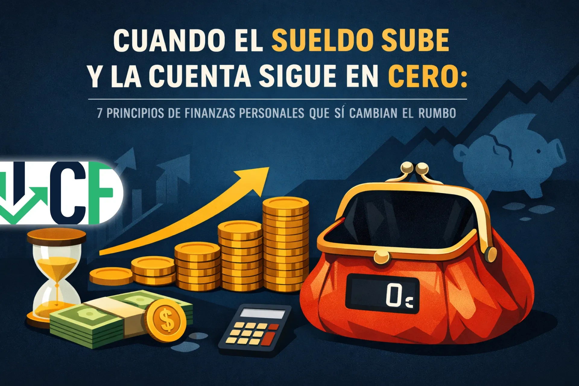 Cuando el sueldo sube y la cuenta sigue en cero: 7 principios de finanzas personales que sí cambian el rumbo